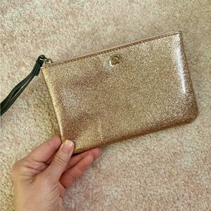 Pink Glitter Kate Spade Wristlet